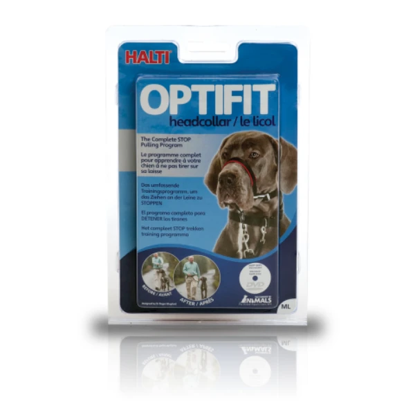 Company Of Animals Halti Optifit Head Collar Black Medium 1 Company Of Animals Halti Optifit Head Collar Black Medium