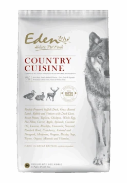 Eden Dog - 80/20 Country Cuisine Medium Kibble 12kg