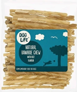 James And Steel Rawhide Twists 100 Pack 5" 9/10mm