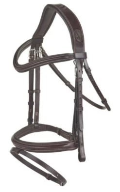GFS Pessoa Flash Bridle With Rubber Reins -Pet Supply Store 0011380 gfs pessoa flash bridle with rubber reins