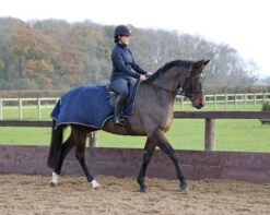 StormX Original Waterproof Exercise Sheet Navy/Reflective Piping