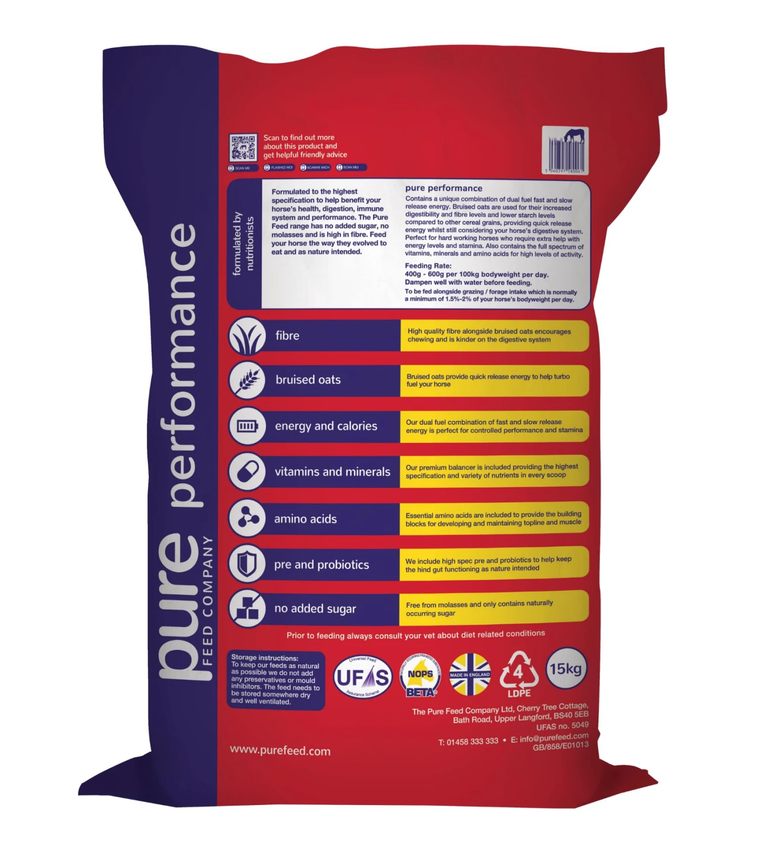 Pure Feed Company Performance 15kg 2 Pure Feed Company Performance 15kg - Image 2