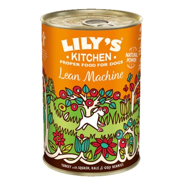 Lily's Kitchen Dog Tin Lean Machine 6x400g 1 Lily's Kitchen Dog Tin Lean Machine 6x400g