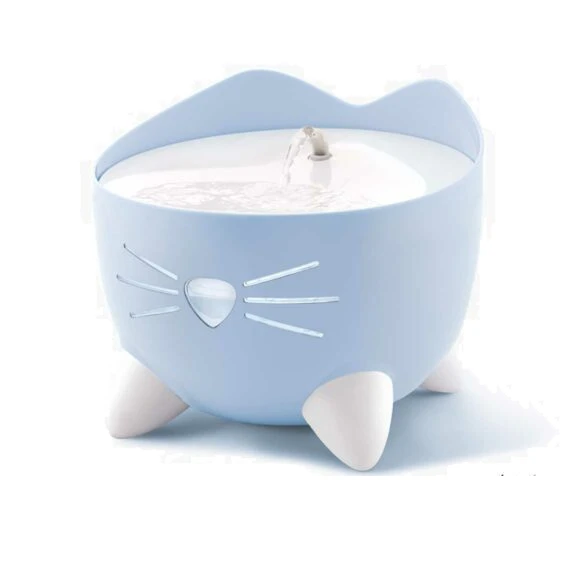 Catit Pixi Fountain Light Blue 1 Catit Pixi Fountain Light Blue