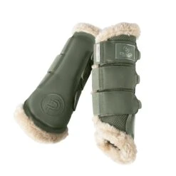 Eskadron Tendon Boots Mesh Fauxfur Platinum 22 Ash Green