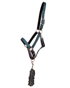 QHP Headcollar Set With Turnout Collection Wave