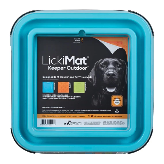 LickiMat Keeper Outdoor Turquoise 1 LickiMat Keeper Outdoor Turquoise